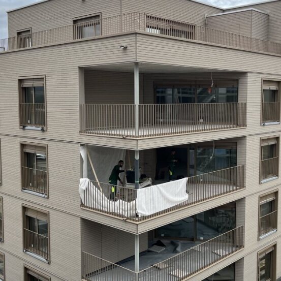 Überbauung Roggächer, Mühlau