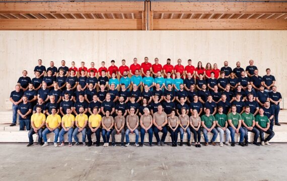 Die neuen Gruppenfotos der Erni Gruppe