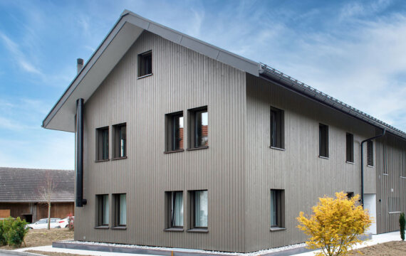 Neubau Wohnhaus mit Einliegerwohnung, Aesch